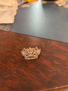 silver brooch