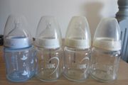 NUK Bottles Small x 4 + Teats 2 pack