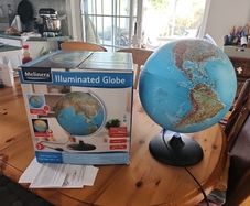 Illuminated Globe 30cm