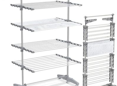 VOUNOT Large 4 Tier Clothes Air Drryer
