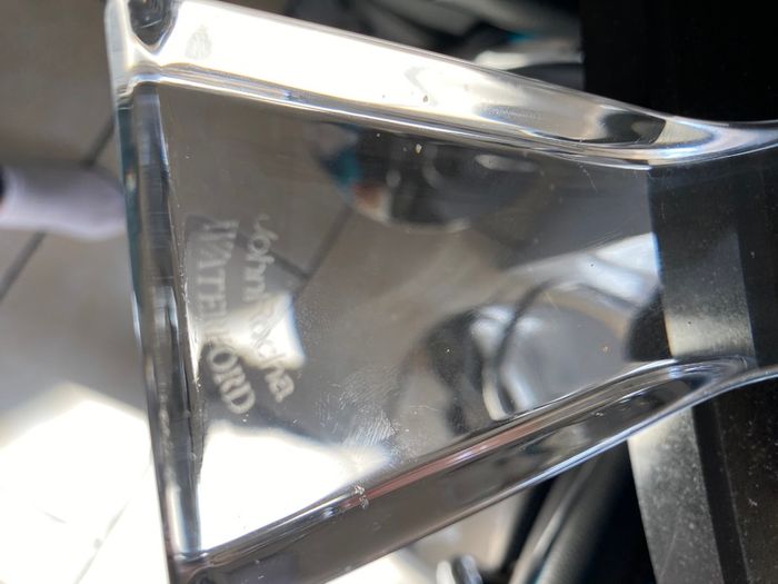 Waterford crystal John Rocha clock