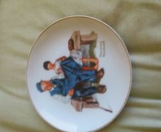 The lighthouse keepers daughter plate .