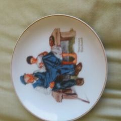 The lighthouse keepers daughter plate .