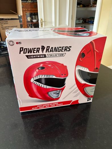 Power Rangers - Red Helmet - sealed / brand new