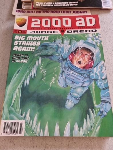 11 editions of 2000ad from 1994 to 1999