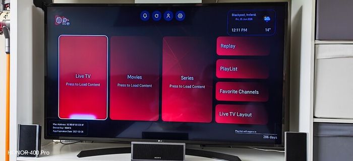 LG 55" 4k Smart TV