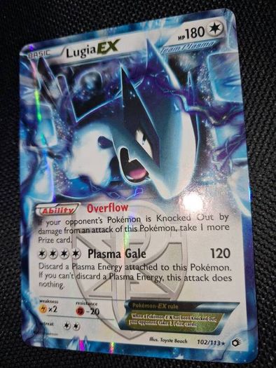 Pokemon Card : Lugia Ex 102 Team Plasma