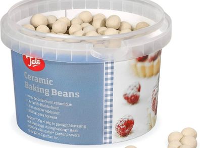 Ceramic Baking Beans - Reusable Heat Resistant Blind Weights - Oven Beads for Pies, Tarts, and Pastry Crusts - Bakeware Accessories - Approx. 700g (FREE POSTAGE)