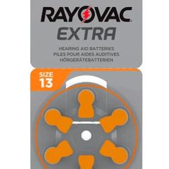 Hearing Aid Batteries size 13 RAYOVAC and SOUNDCELL