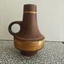 Vintage Pair of Mid-Century West German Pottery Vases,  Dumler & Breiden Image 5