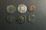 6 Ancient Roman Coins