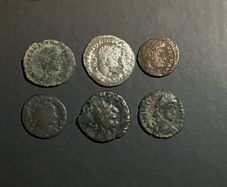 6 Ancient Roman Coin
