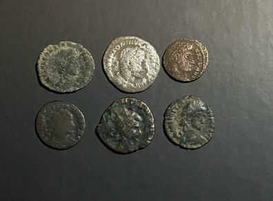 6 Ancient Roman Coin