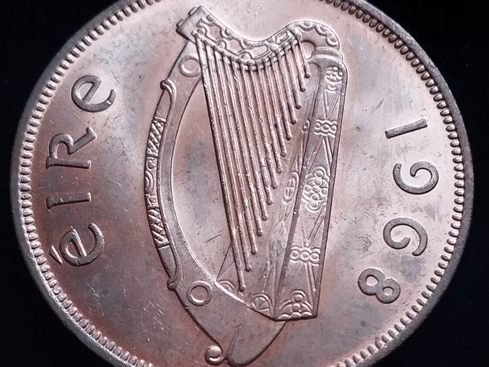 #790 - Ireland - 1968 - One Penny - KM.11