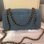 Coach Tabby 26 in quilted denim Image 5