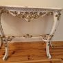 Antique style table and mirror Image 2