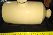 Beautiful Old Hot Water Stoneware Bottle Bed Foot Warmer, Postage Available