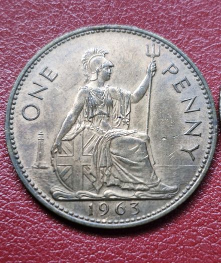 Elizabeth ll 1961 and 1963 Penny coins