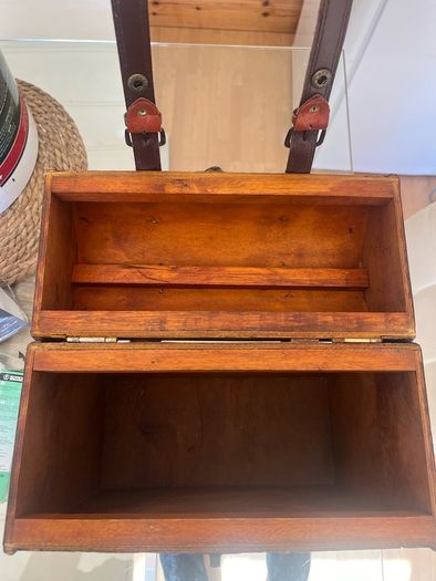 vintage wooden box