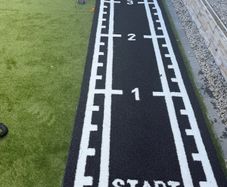 Hyrox gym carpet