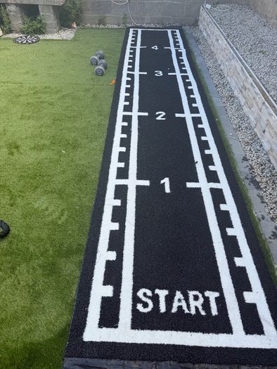 Hyrox gym carpet