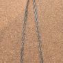 Sterling Silver 925 Woven/Braided Chain Link Necklace 19 inches long Image 8
