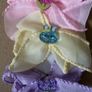 Pastel colors 3 piece set hair bow/clips Image 5