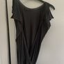 All saints drape detail wrap dress Image 7