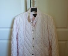 Ladies Jacket Coat Soft Pink H&m Husky Style- Medium.  Immaculate  H&M Toulouse.