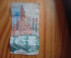 Irish 10 Ten Pound Note. James Joyce Series C 1994