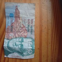 Irish 10 Ten Pound Note. James Joyce Series C 1994