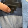 J.Crew Blue Polka Dot Chambray Shirt Image 4