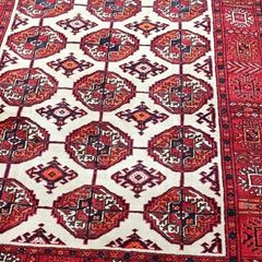 Beautiful Afghan Bokhara Hand Knotted Rug Carpet