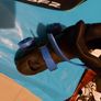 SFR Roller Skates, Blue, in excellent condition in lovely carry Bag Image 4