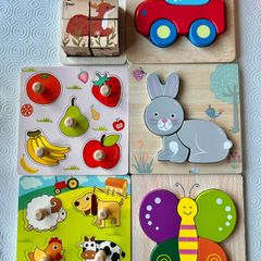 kids wooden puzzles jigsaws