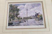 Magic Waters Art Print framed BY BLAINE JACKSON
