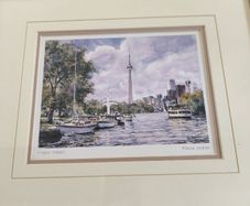 Magic Waters Art Print framed BY BLAINE JACKSON