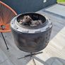 black fire pit Image 3