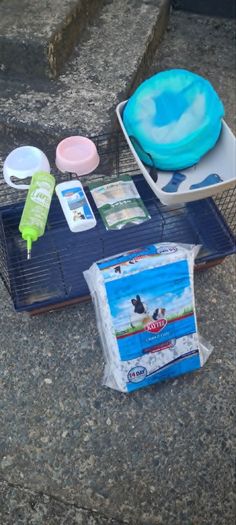 Rabbit/Guinea Pig cage & accessories