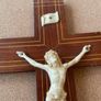 1940s Babtism wooden cross Image 3