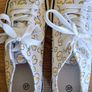 Canvas Daisy Trainers - Size 4 Image 3