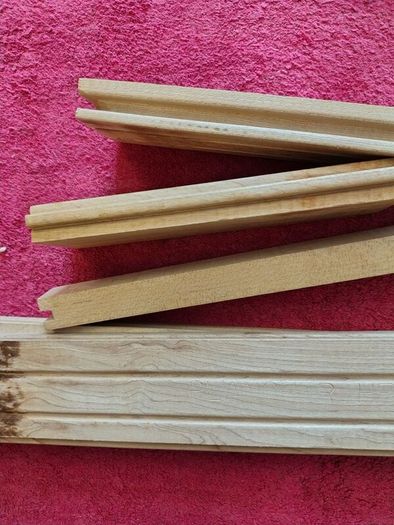 Vintage Raw Solid Maple Planks suitable for Guitar Neck Blanks