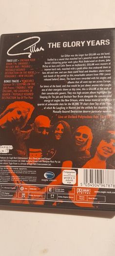 dvd...gillan