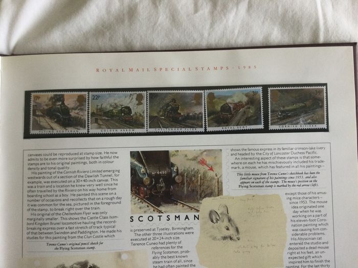 Stamps - Royal Mail Special Collection.