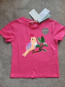 BNWT - H&M Girl's Short Sleeve Top, size: 3-4 Years