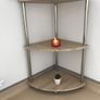 Corner Shelf Unit in mint condition Image 2