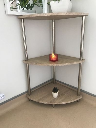 Corner Shelf Unit in mint condition