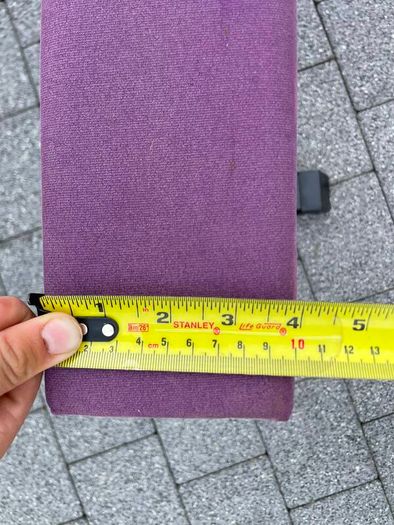 Gymnastics balance beam (adjustable)