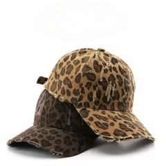 Leopard Print Baseball Caps