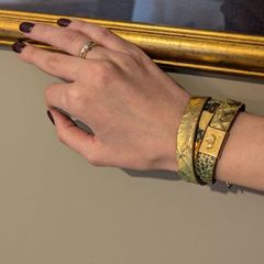 Leather bracelet